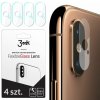 3MK Hybrid Glass ochranné sklo na čočku pre Apple iPhone X/XS/XS Max, (4 kusy)