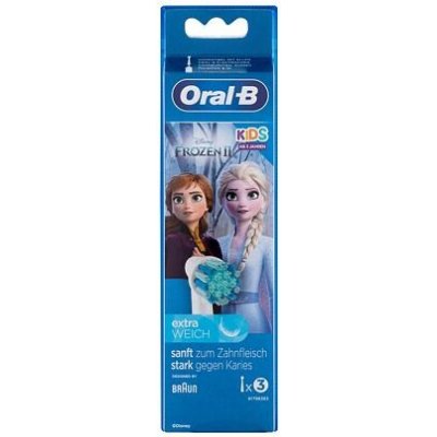 Oral-B Kids Brush Heads Frozen II náhradní hlavice na elektrický zubní kartáček 3 ks