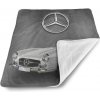 Sablio Detská deka pre bábätko Mercedes-Benz 300 SL Šedé pozadí - 80x100 cm