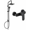 Sprchový set MEXEN Tord - sprchová batéria Millo čierna