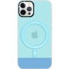 AppleKing priesvitný kryt s MagSafe pre iPhone 11 Pro Max - modrý - možnosť vrátiť tovar ZADARMO do 30tich dní