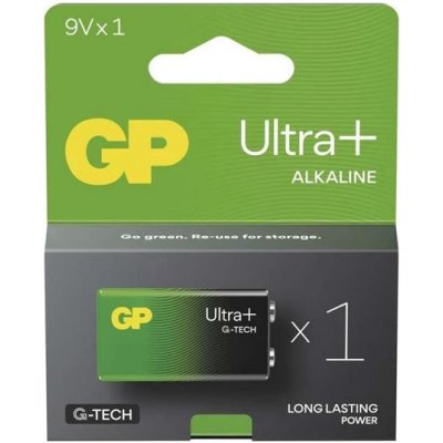 GP Batéria 6F22 (9V) alkalická GP Ultra Plus 9V