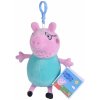 Simba Peppa Pig plyšový prívesok na batoh, 4 druhy