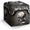 Sablio Taburet Cube METALLICA Lebka Sivá: 40x40x40 cm