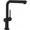 Hansgrohe M54 - Drezová batéria Talis s výsuvnou koncovkou, matná čierna - 72808670