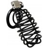Rimba Metal Male Chastify Device 8112 Black