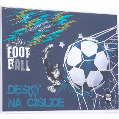 Karton P+P Desky na číslice Fotbal