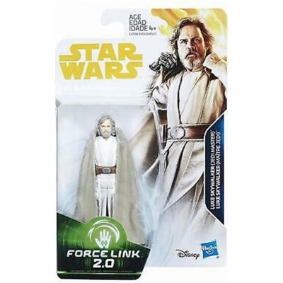 Hasbro Star Wars S2 Force Link 9,5 cm s doplnkami Luke Skywalker Jedi Master