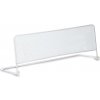 Babify Skladacia zábrana na posteľ, ochrana proti pádu, 120 cm x 50 cm, biela (QS-LJ5E-1DSL)