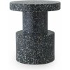 Normann Copenhagen Príručný stolík/stolička Bit Stool Black Multi – čierny
