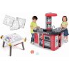 Set kuchynka a kreatívny stôl Tefal Studio XXL Smoby elektronická s magickým bublaním s veľkoformátovými obrázkami