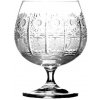 Bohemia Crystal Brúsené poháre na brandy a koňak Laura 12116 57001 6 x 250 ml
