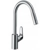 Hansgrohe Focus M41 - Drezová batérie Focus s výsuvnou spŕškou, EcoSmart, chróm - 31833000