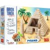 Trefl Brick Trick Travel: Pyramida M 260 dílů (61550)