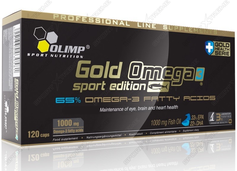 Olimp Gold Omega 3 Sport Edition 120 kapsúl od 13,9 € - Heureka.sk