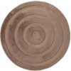Najkoberce Kúpeľňový koberček MOYO CIRCLE hnedý kruh 80 cm kruh
