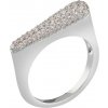 Guess Strieborný prsteň so zirkónmi Nuances JSBR04503JWRH