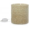 YANKEE CANDLE Aromalampa Scenterpiece Belmont Lattice Glazed Ceramic
