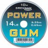 Drennan feederová guma Powergum 14lb 6,3 kg Brown
