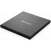 Verbatim 43886, externá CD/DVD mechanika a vypaľovačka Slimline, rýchlosť CD(24x) DVD (8x),USB 3.2 GEN1 a USB-C