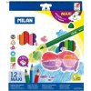 Pastelky Milan JUMBO hrubé 12ks