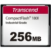 TRANSCEND CompactFlash Card CF180I, 256MB, SLC mode WD-15, Wide Temp. TS256MCF180I Transcend