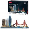Cubic Fun 3D Puzzle City Line San Francisco + LED osvetlenie 90 ks