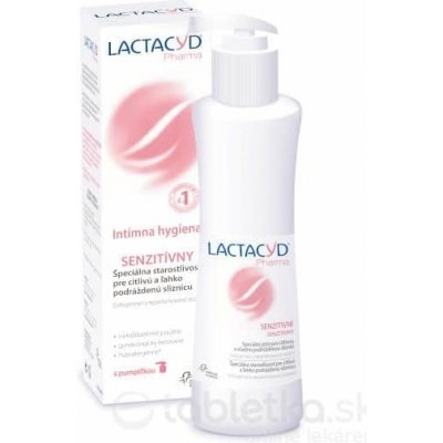 LACTACYD Pharma SENZITÍVNY intímna hygiena 1x250 ml