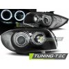 Tuning-tec PREDNÉ SVETLOMETY ANJELSKÉ OČI ČIERNA pasujú na BMW 1 E87/E81/82/88 04-11