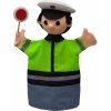 Maňuška klasická Policajt, 27 cm