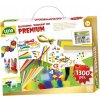 LENA Spielwaren Craft Case Premium 1 300 kusov materiálových súprav Hračky pre remeslá a kreativitu bayw1120