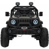 Detské elektrické autíčko off-road čierne