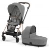 CYBEX Kočík kombinovaný Mios 3.0 Rosegold Mirage Grey Platinum