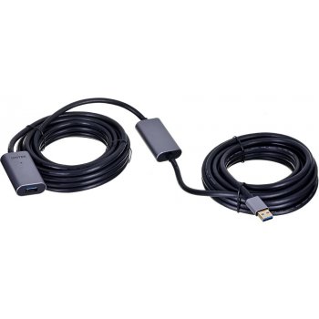 UNITEK Y-3005 USB, USB 3.2 Gen 1 (3.1 Gen 1) USB A, 10m, šedý