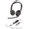 Poly Plantronics Stereo slúchadlá Blackwire 5220 USB-C/A redukcia hluku