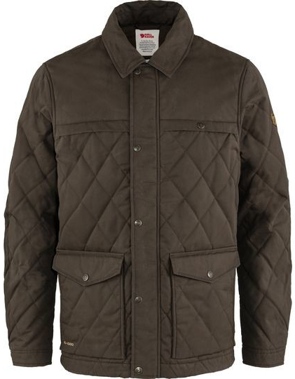 Fjällräven Övik Wool Padded jacket M DARK OLIVE