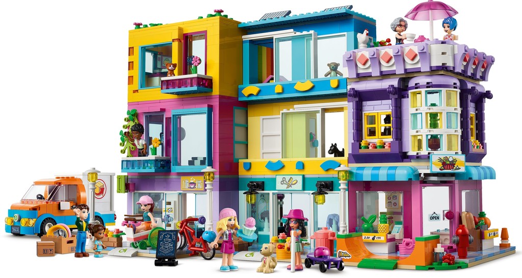 LEGO® Friends 41704 Budovy na hlavnej ulici od 115,49 € - Heureka.sk