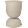Ferm Living Kvetináč Hourglass Small, cashmere
