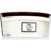 WoodWick Pressed Blooms & Patchouli Vonná sviečka 453,6 g jinavarianta White Teak