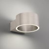PURE LED nástenné svietidlo Clipse, hliník, hliník, Ø 15 cm - 8561-95