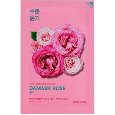 Holika Pure Essence Mask Sheet Damask Rose plátenná maska 20 ml