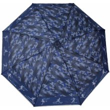 Perletti 15611 cool kids soccer deštník skládací modrý