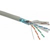 Kabel Solarix FTP Cat6 drát 500m PVC