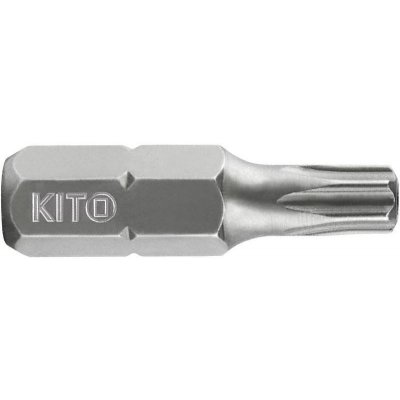 bit kito TORX vrtaný, TTa 25x25mm, S2, 4810488