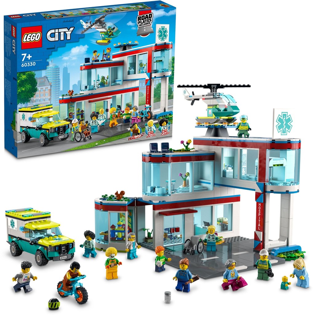 LEGO® City 60330 Nemocnica od 71,99 € - Heureka.sk