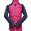 Detská hybridná mikina ALPINE PRO, JORWO 2 Ružová,tmavo modrá, 152-158