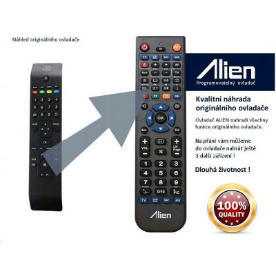 Diaľkový ovládač Alien Technika RC3902