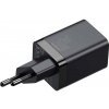 Rýchla nabíjačka Baseus Super Si Pro USB + USB-C 30W (čierna) 029154