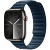 Devia remienok Deluxe Magnetic Fiber Watch Band 44/45/46mm - Sea Blue