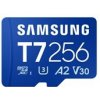 Samsung micro SD karta T7 - 256GB + USB adaptér MB-MB256T/WW